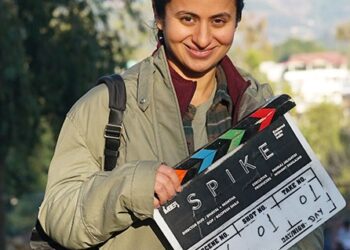 रसिका दुग्गल हिमाचल में ’स्पाइक’ की शूटिंग पर